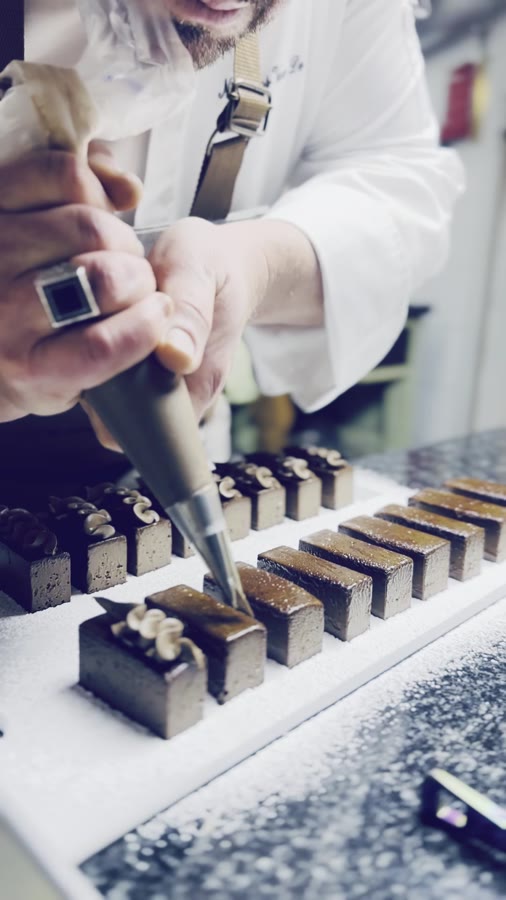 Rich layers, glossy glaze, and a slow, indulgent finish, decadent from first cut to last bite