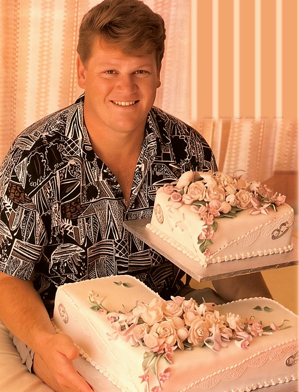 Fifteen, in Bethulie, with two of the cakes